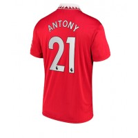 Manchester United Antony #21 Hjemmebanetrøje 2022-23 Kortærmet